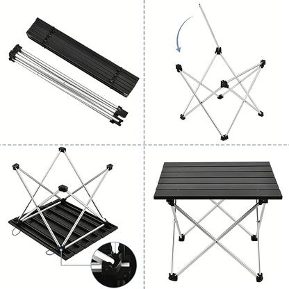 Ultralight Aluminum Folding Camping Table (1.85 lbs)